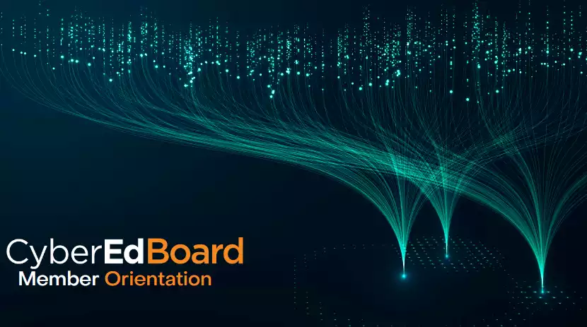 CyberEdBoard Member Orientation - APAC, Middle East and Africa
